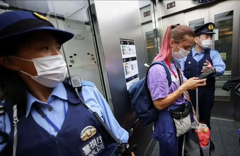 krystsina tsimanouskaya in aeroporto a tokyo 4