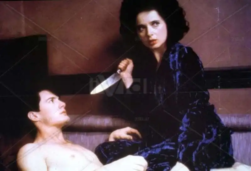 kyle maclachlan  isabella rossellini    blue velvet 