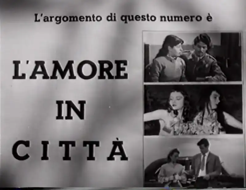 l'amore in citta'