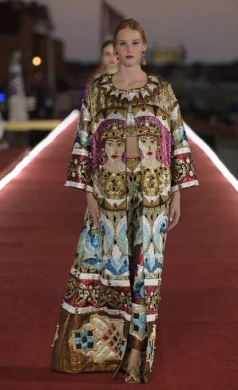 la sfilata di dolce e gabbana a venezia 1