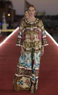 la sfilata di dolce e gabbana a venezia 1