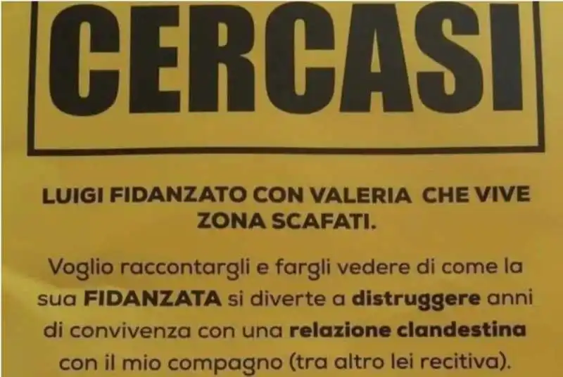 la vendetta della fidanzata tradita a scafati 1