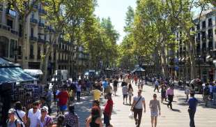 las ramblas DI BARCELLONA