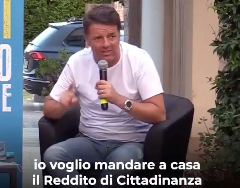 LE FRASI DI MATTEO RENZI CONTRO IL REDDITO DI CITTADINANZA