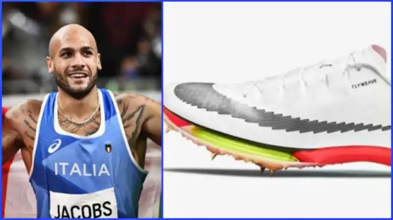 LE SCARPE DI MARCELL JACOBS