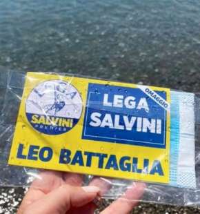 leo battaglia fa lanciare da un elicottero mascherine in mare in calabria 2