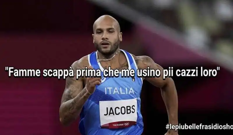 MARCELL JACOBS - MEME BY OSHO