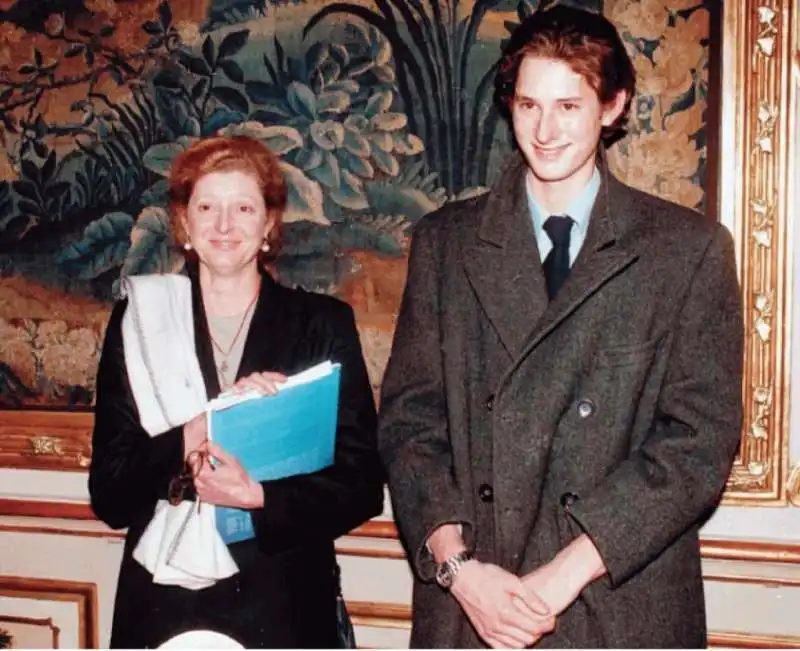 MARGHERITA AGNELLI E JOHN ELKANN