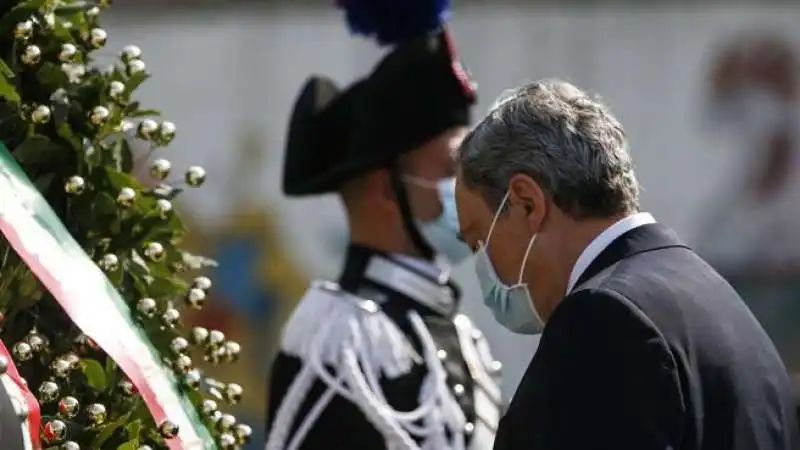 mario draghi alla commemorazione del terromoto di amatrice 5