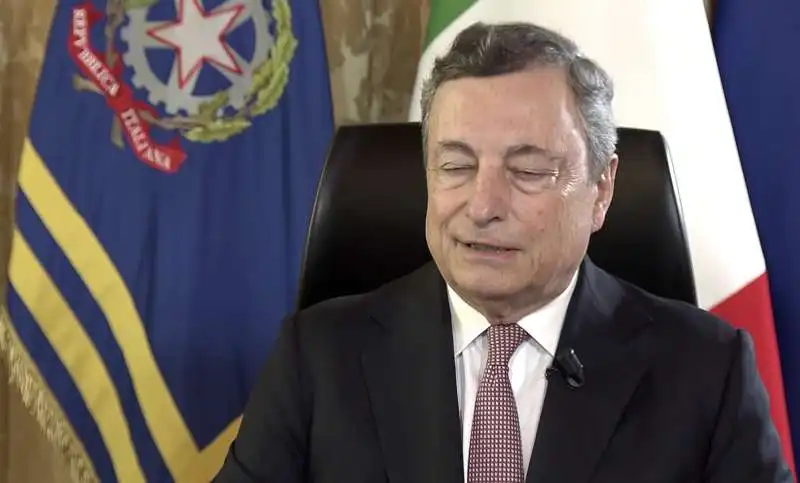 mario draghi   intervista tg1  2