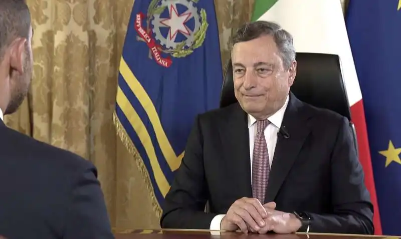 mario draghi   intervista tg1  5