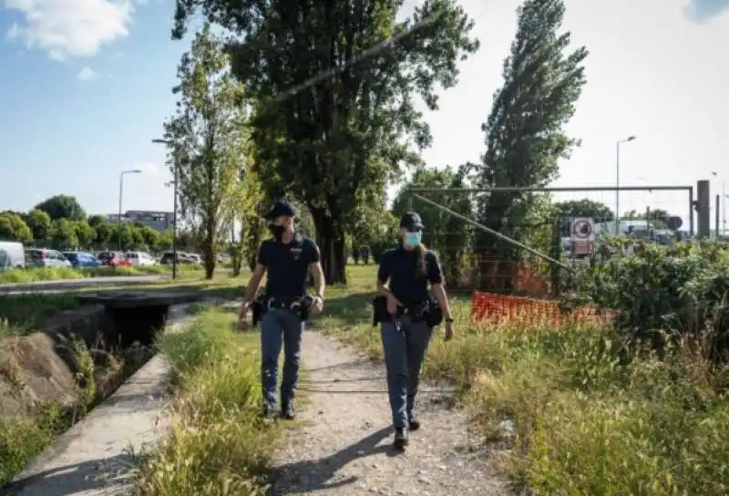 milano   il luogo dello stupro vicino al  san raffaele 3