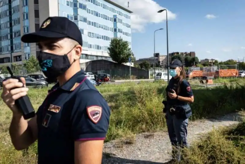 milano   il luogo dello stupro vicino al  san raffaele 5