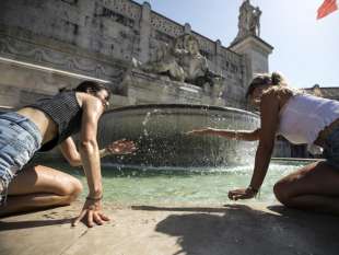 ONDATA DI CALDO A ROMA