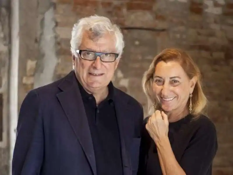 patrizio bertelli e miuccia prada