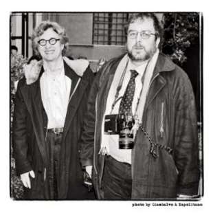 pietro coccia con wim wenders