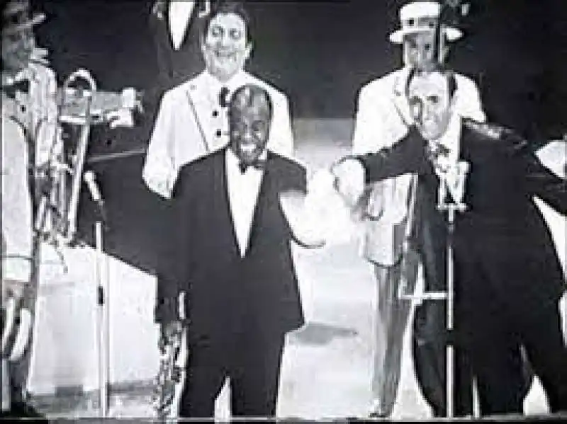 PIPPO BAUDO E LOUIS ARMSTRONG