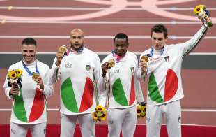 premiazione staffetta 4x100 2