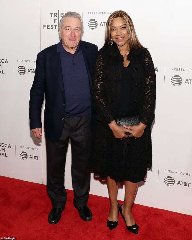 Robert De Niro con Grace Hightower