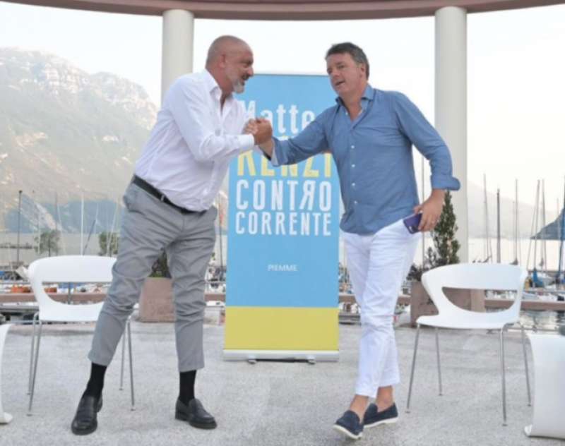 roberto inciocchi matteo renzi riva del garda