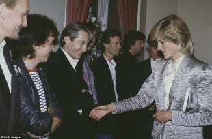 rolling stones con la principessa diana