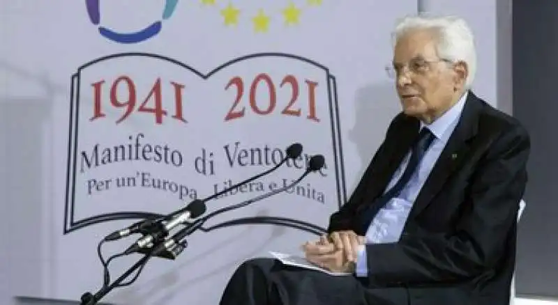 sergio mattarella a ventotene