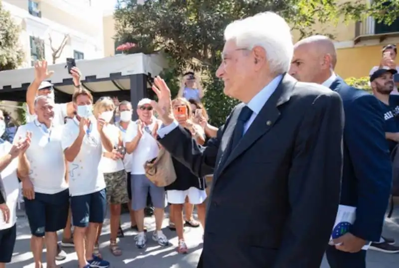 SERGIO MATTARELLA A VENTOTENE