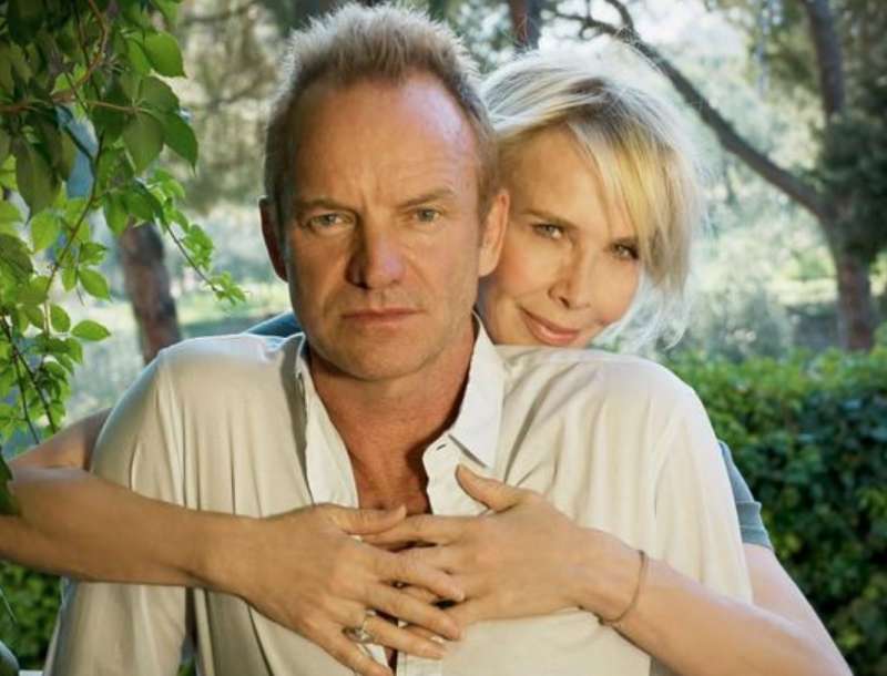 sting e la moglie trudie styler 2