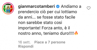 tamberi commento su palmisano