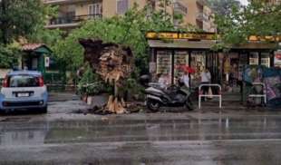 temporale e allagamenti a roma 2