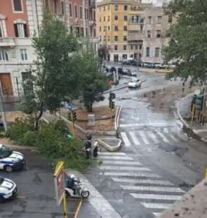 temporale e allagamenti a roma 5