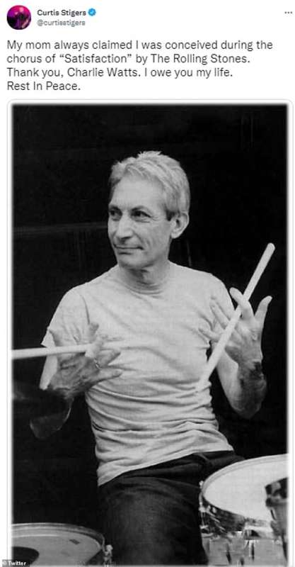 tributo di curtis stigers a charlie watts