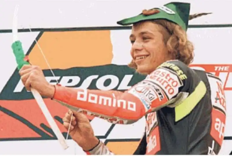 valentino rossi versione robin hood