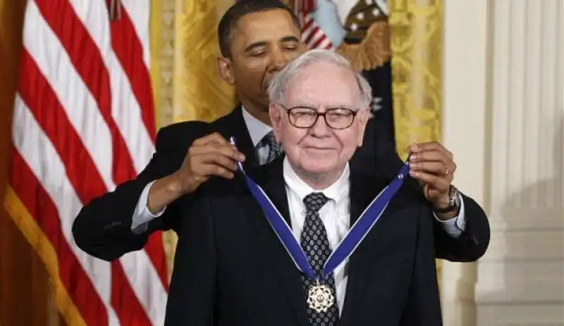 warren buffett con barack obama 1