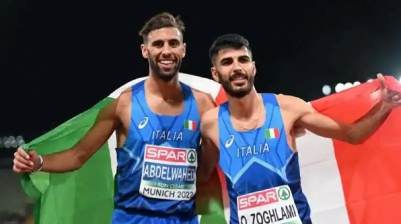 ABDELWAHED E ZOGHLAMI ARGENTO E BRONZO NEI 3000 SIEPI