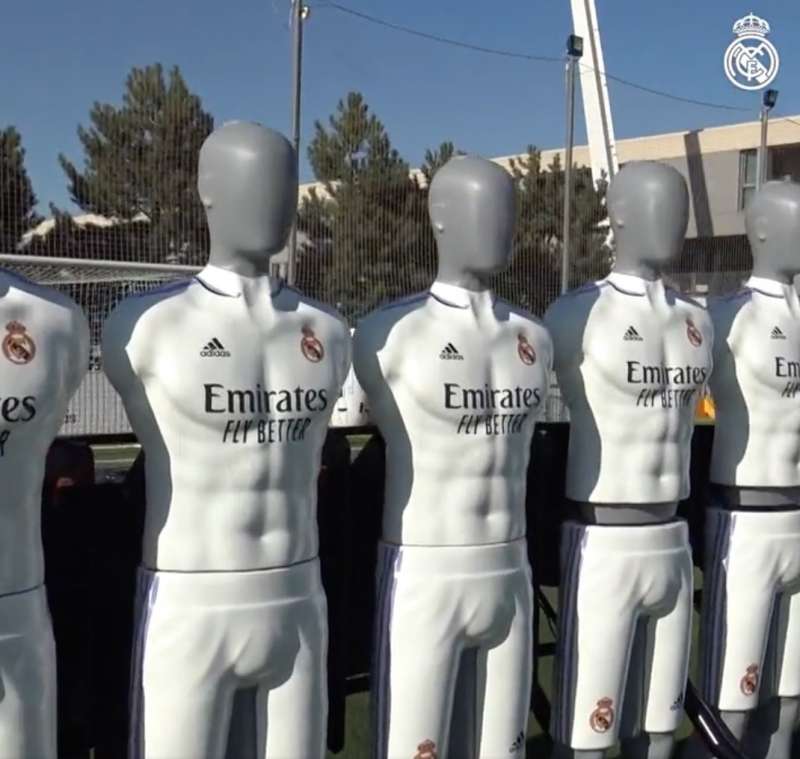 ALLENAMENTO HI TECH DEL REAL MADRID