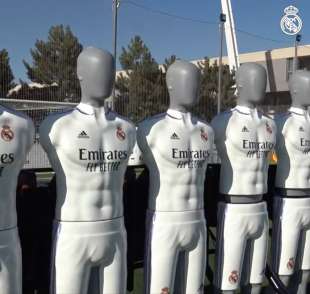 ALLENAMENTO HI TECH DEL REAL MADRID