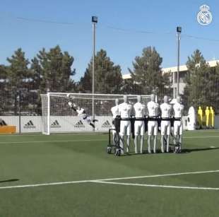 ALLENAMENTO HI TECH DEL REAL MADRID