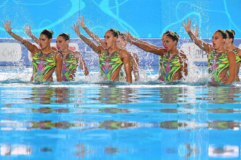 argento nel sincro agli europei di nuoto 3