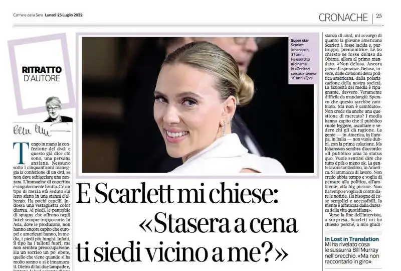 ARTICOLO DI BEPPE SEVERGNINI SUL CORRIERE DELLA SERA