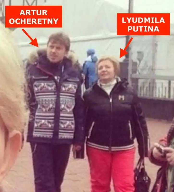 artur otscheretny con lyudmila putina 