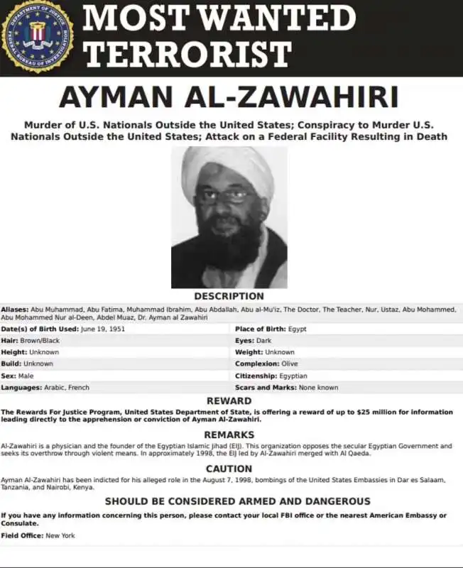 ayman al zawahiri 