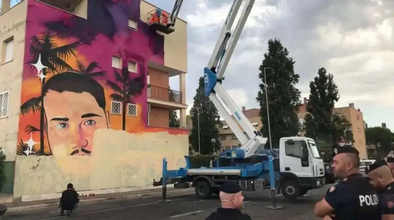 cancellato murale dedicato a nicholas orsus brischetto 