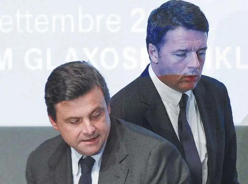 CARLO CALENDA E MATTEO RENZI