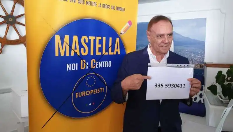 CLEMENTE MASTELLA E IL SUO NUMERO DI TELEFONO