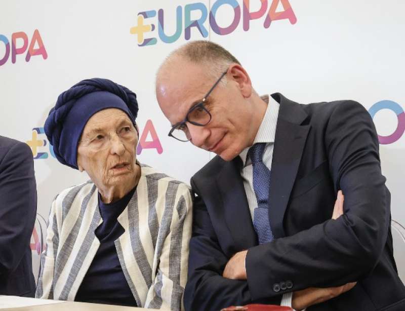 emma bonino enrico letta