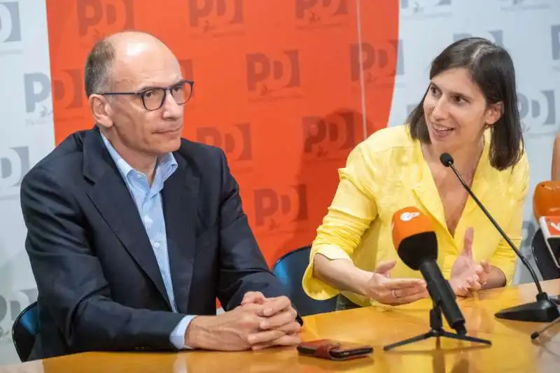 enrico letta elly schlein  1