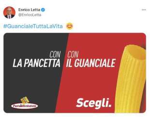 ENRICO LETTA PRESA IN GIRO SLOGAN ELETTORALE