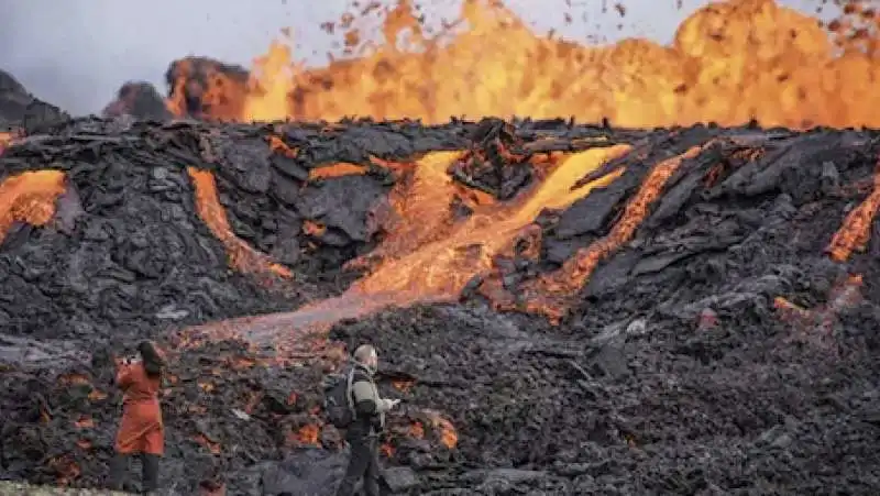 eruzione vulcano Fagradalsfjall islanda 3