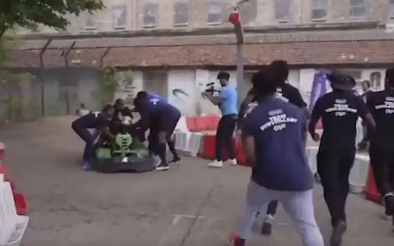 gara di go kart nel carcere di fresnes 5